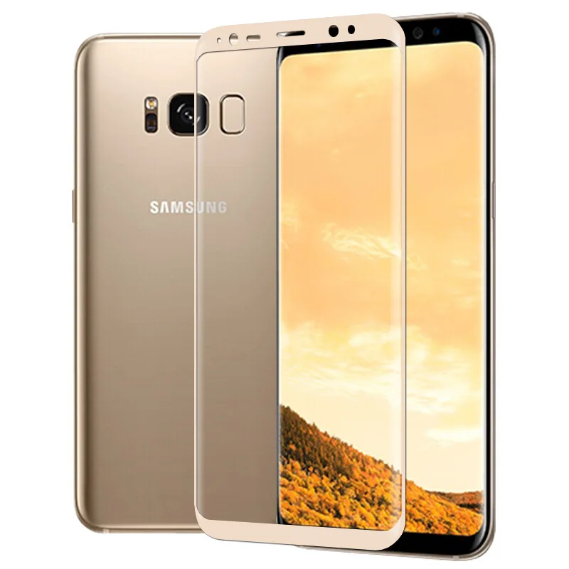 Для samsung Galaxy S8 полное покрытие закаленное Стекло 3D Экран протектор защитной