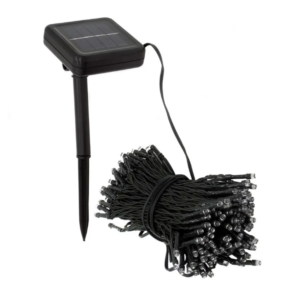 100 LED String Light Waterproof Outdoor Solar Powered Christmas Decor Garden Festival Party Fairy | Лампы и освещение