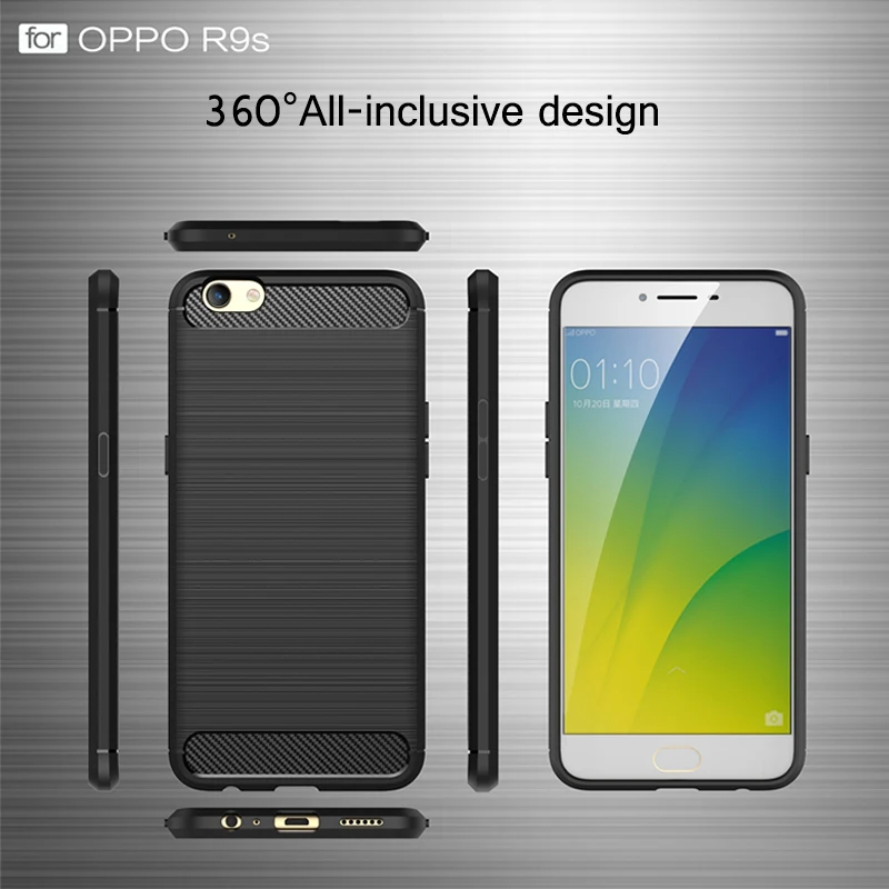 Для OPPO r9s Plus Полный роскошный противоударный чехол для телефона случае новый