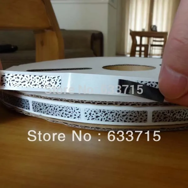 Наклейка с этикеткой от царапин в виде клубной карты размером 40 мм * 8 15 /1000 шт.|stickers