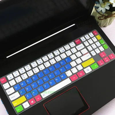Color 2 Силиконовая клавиатура защитная оболочка покрытие для lenovo Легион R720 R730 Y520 Y720 Y7000 Y7000P Y540 Y9000K 15,6 ''/Y730 Y740 17,3'' - Цвет: Color 2