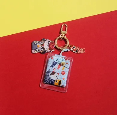3 1 шт. Kawaii Omamori Ночная Сова Maneki Neko Dispel Misfortune Lucky Omamori брелок для ключей - Цвет: 3