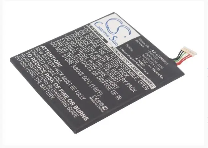 Аккумулятор Cameron Sino 1650mah для HTC One S Ville C Z520e Z560E 35H00185 01M 02M 06M BJ40100 T MOBILE PJ40110