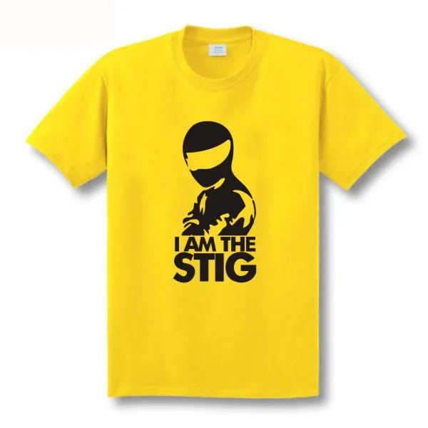 Хлопковая мужская футболка с коротким рукавом ECTIC новая модель sitcoms I AM STIG