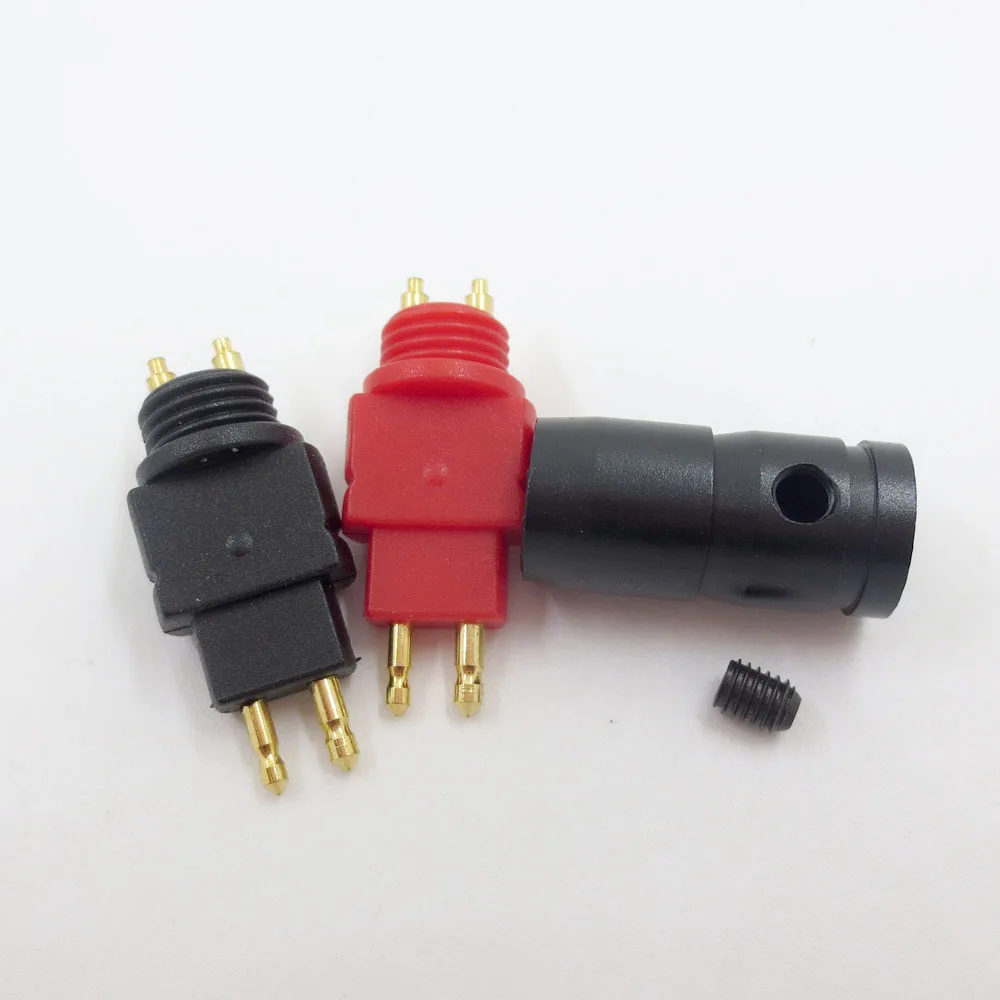 ZSFS 24K позолоченные вилки разъем адаптера для DIY кабелей HD650 HD600 HD580 HD25 sp части