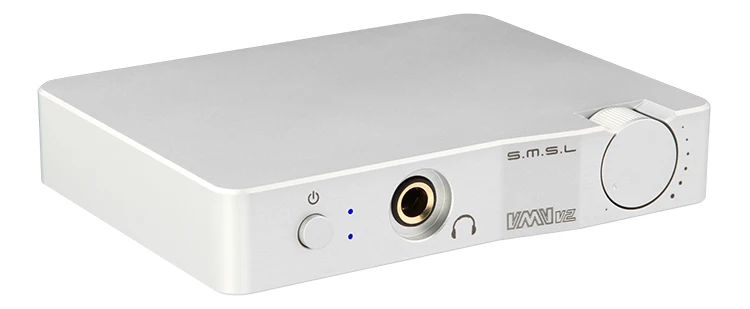 SMSL V2 USB аудио усилитель для наушников CM6631A/ES9023 декодер источник питания|amplifier