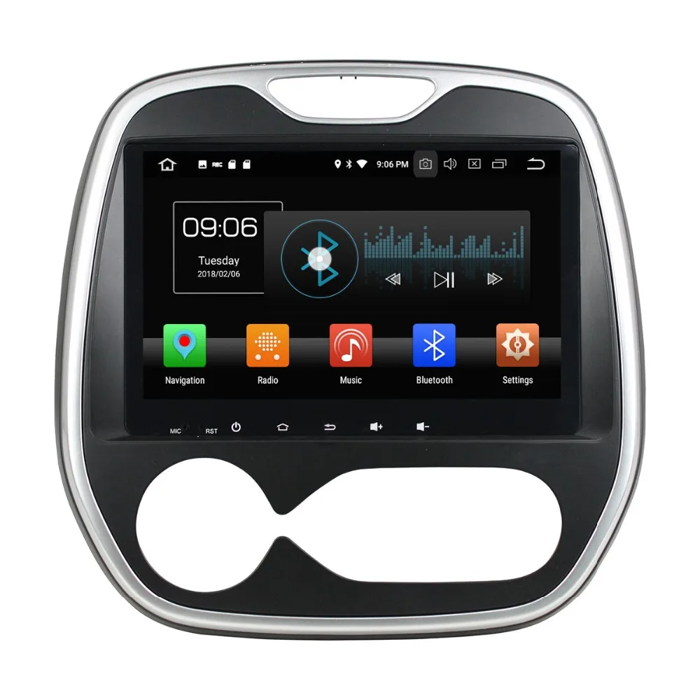 Автомобильный DVD плеер Aotsr Android 8 0 7 1 С GPS навигацией для Renault Capture AT мультимедийный