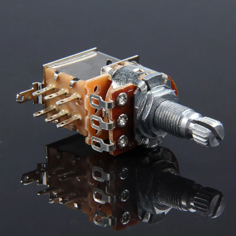 Потенциометр для электрогитары басов музыкальных инструментов|push pull|for electric