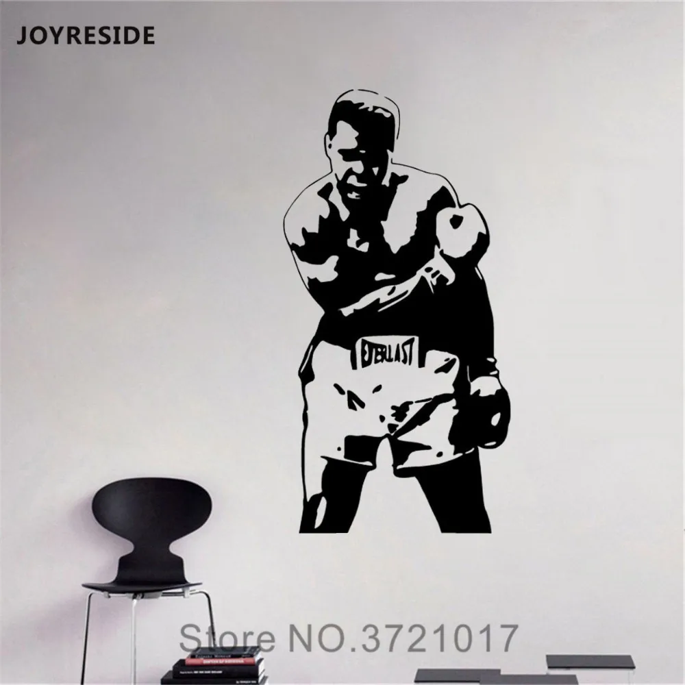 Joysebe боксеры настенные спортивные наклейки виниловые детская комната для