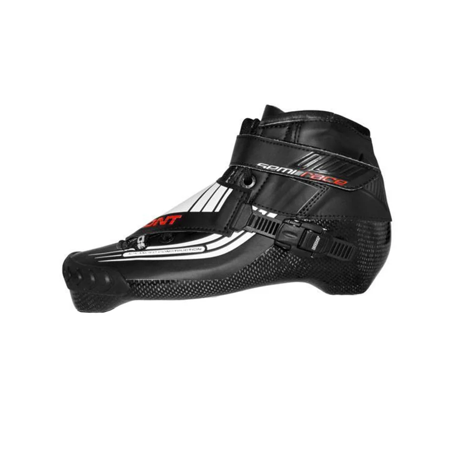 Bont Semi Racing 2PT 195 мм скоростные роликовые коньки Heatmoldable из углеродного волокна, ботинки для соревнований, гоночные ботинки для катания на коньках
