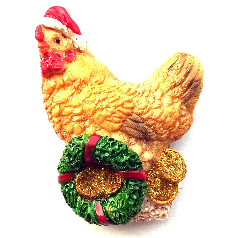 Магнит на холодильник прямая продажа с завода в Китае Зодиак курица 3 шт.|magnet