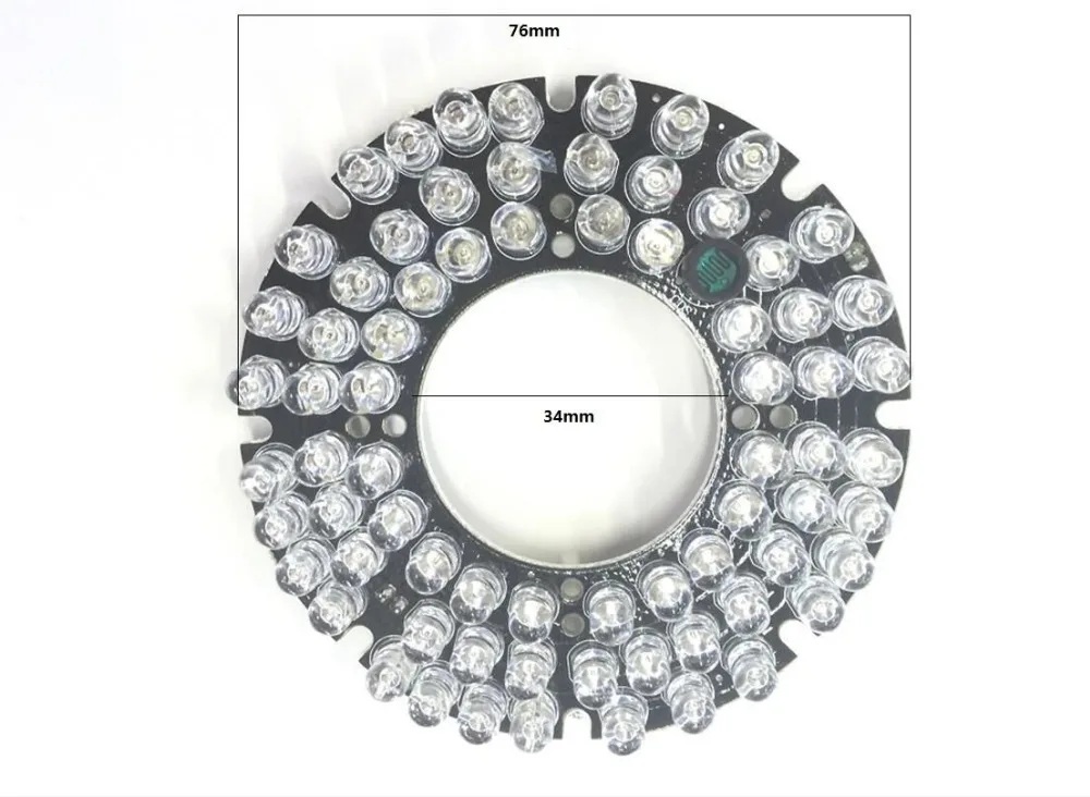 Камера видеонаблюдения 72 шт. светодиоды 5 мм инфракрасный 60 градусов Нм|board board|board