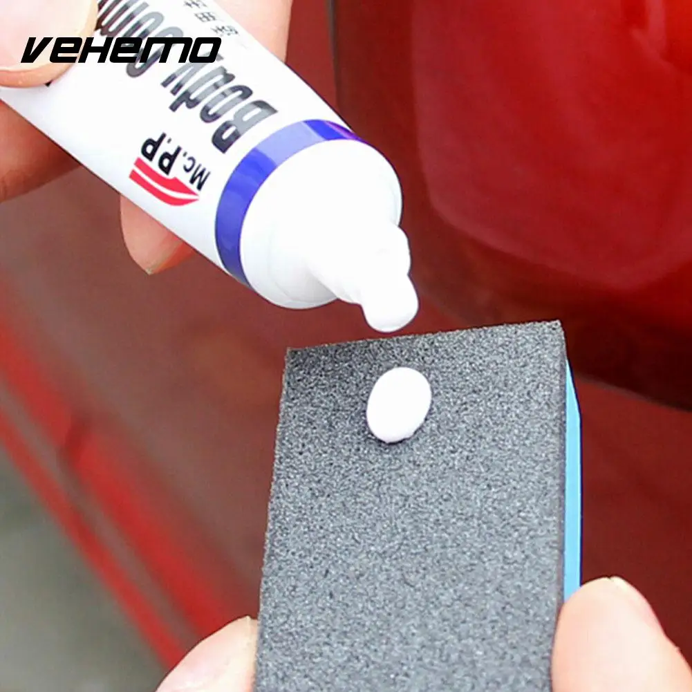 Vehemo Автомобилей Scratch Remover паста с губкой кистью волшебной ластик вставить