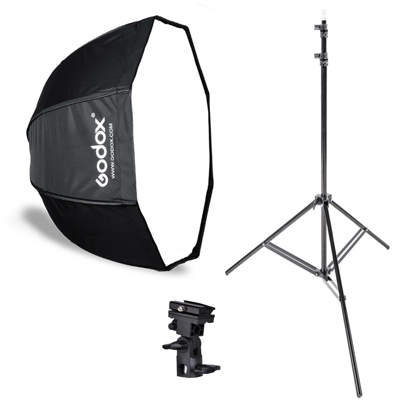 Фотостудия Godox 80 см восьмиугольный зонтик софтбокс световая подставка Горячий