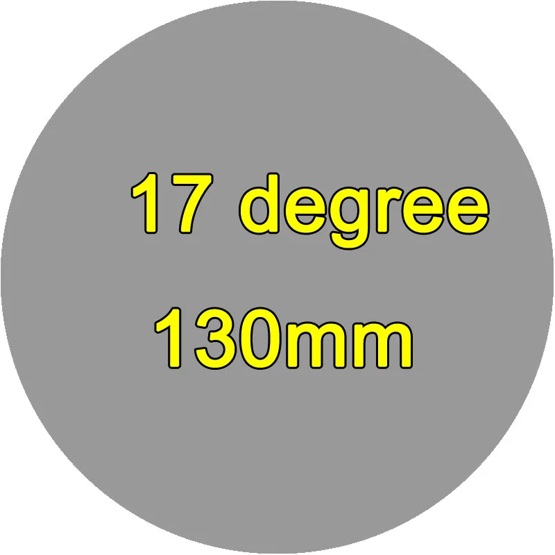 17 degree 130mm Zniino без логотипа вынос руля 31,8 мм 6/17 градусов дорога/MTB цельно углеродное волокно стебли Запчасти 70/80/90/100/110/120/130 велосипедный вынос руля черный - Цвет: 17 degree 130mm
