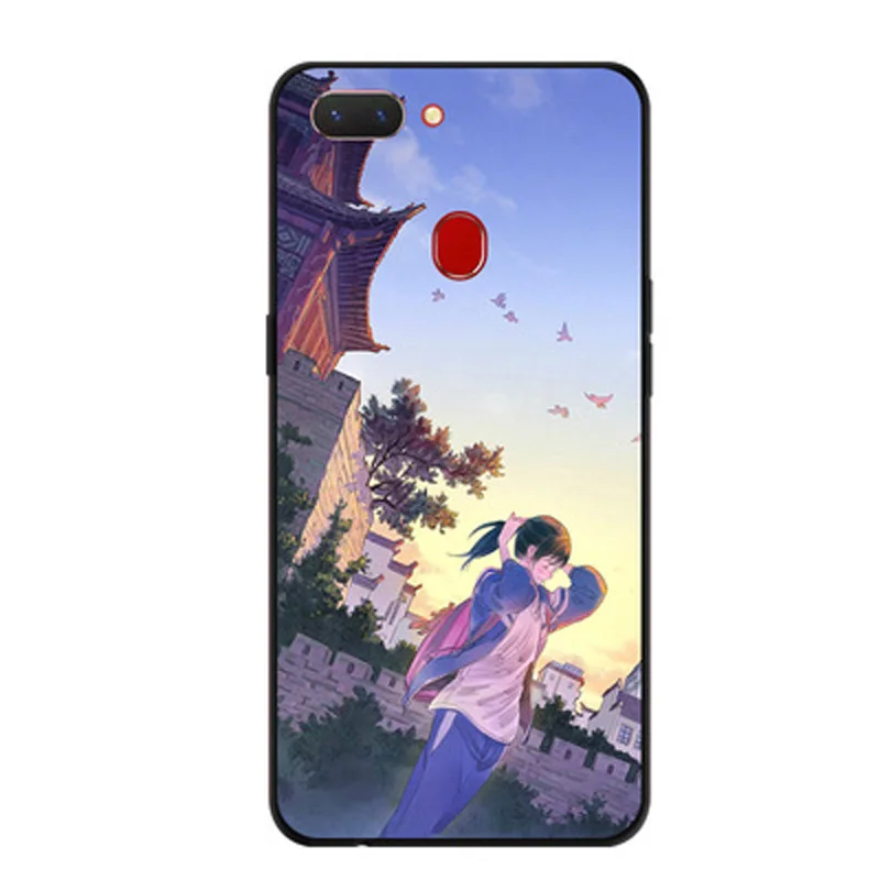 Чехол для Oppo Realme 2 чехол s мягкий силиконовый с рисунком в студенческом стиле