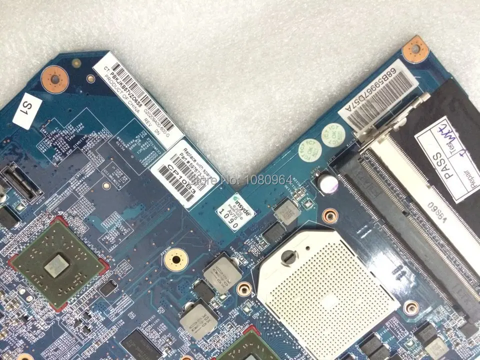 for hp Compaq CQ62 G62 597673-001 laptop motherboard amd non-integrated free shipping |