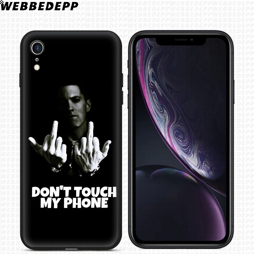 Мягкий силиконовый чехол WEBBEDEPP Eminem Rap God для iPhone 11 Pro Xr Xs Max X или 10 8 7 6 6S Plus 5 5S SE Case |