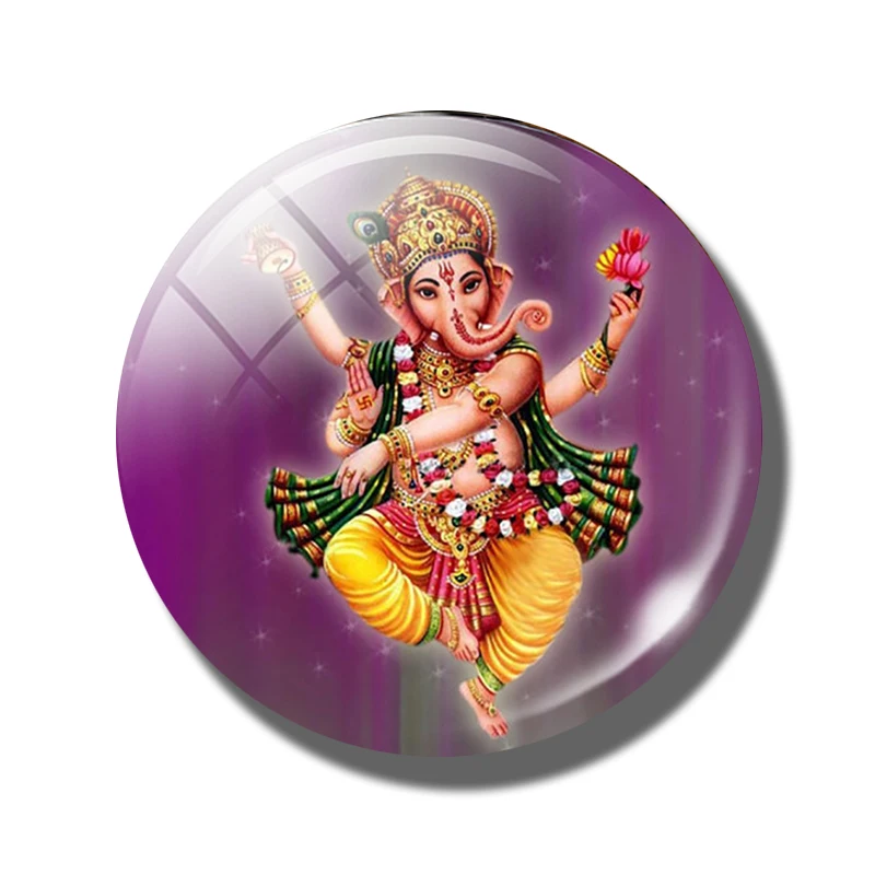 Durga Vishnu Lakshmi амулет Ом магниты на холодильник Парвати магнит на холодильник Йога подвеска амулет наклейка на холодильник