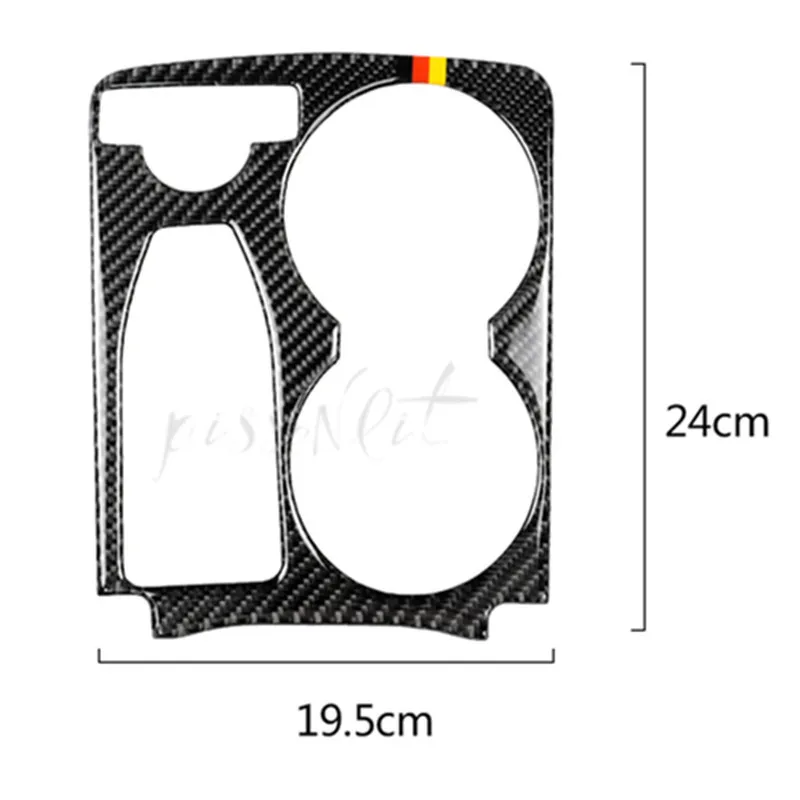 Аксессуары для стайлинга автомобиля настоящие Углеродные волоконные фары брови