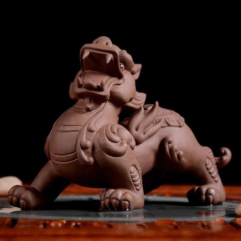 Чай кунг-фу сторона фиолетовый креативные подарки для питомца украшения