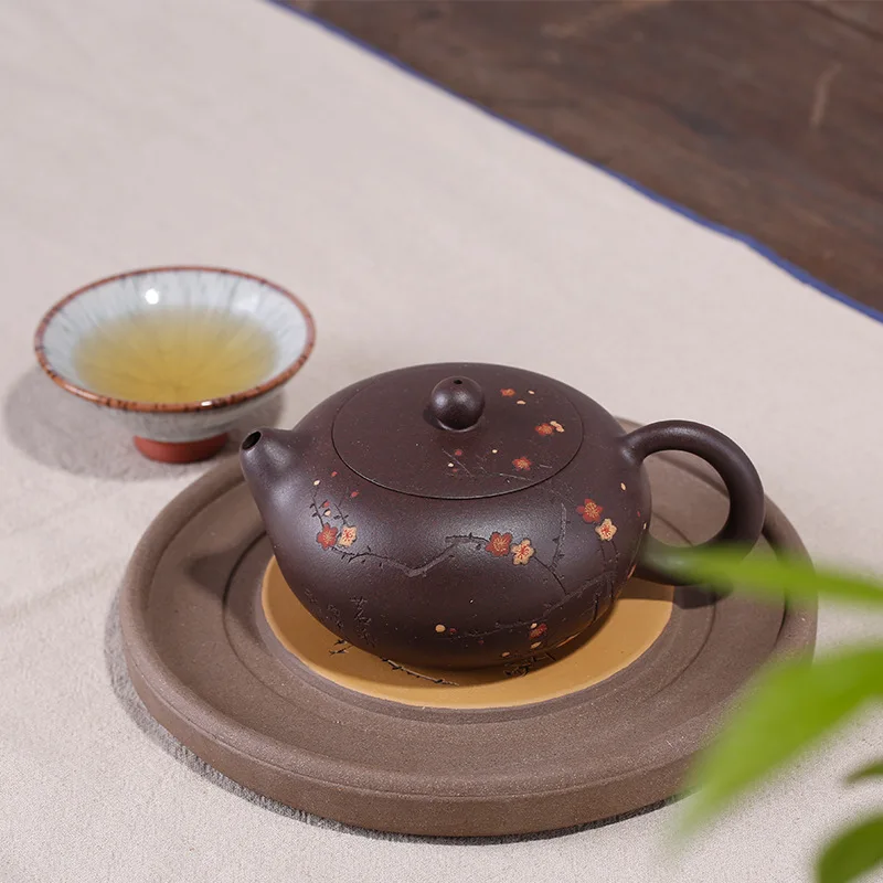 Цветок грязи плоский Чжу Си Ши горшок поколение времени доставки нарисовать