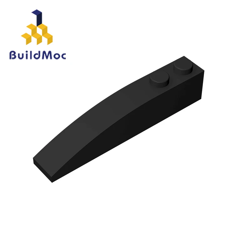 BuildMOC совместимые с сборными элементами 41762 склон изогнутые строительные блоки 6x1