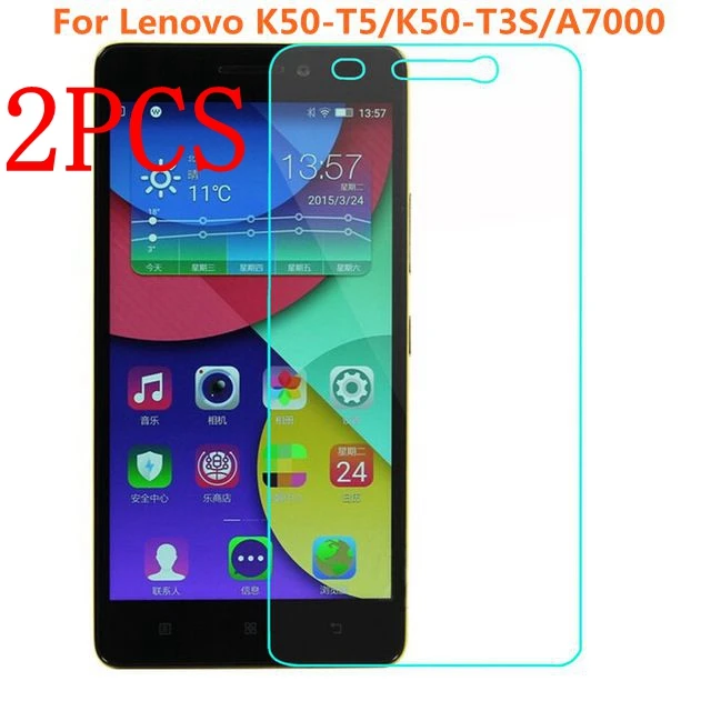 Оригинальное закаленное стекло для Lenovo A7000 2 шт. защитная пленка экрана
