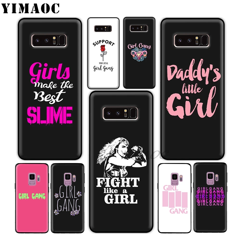 YIMAOC девушка банды децил сладкий мягкий силиконовый чехол для samsung Galaxy A9 A8 A6 Plus 2018 A5