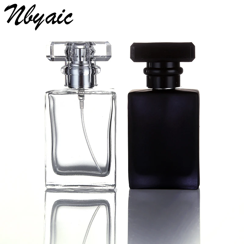 1 шт. 30ml50ml Высококачественная стеклянная бутылка для духов парфюмерии с