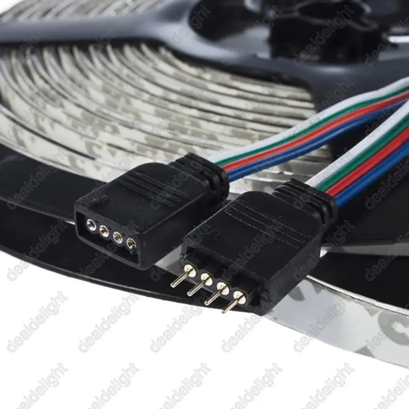12 В постоянного тока 5 м/лот 3528 SMD 300 светодиодный s неводостойкая гибкая