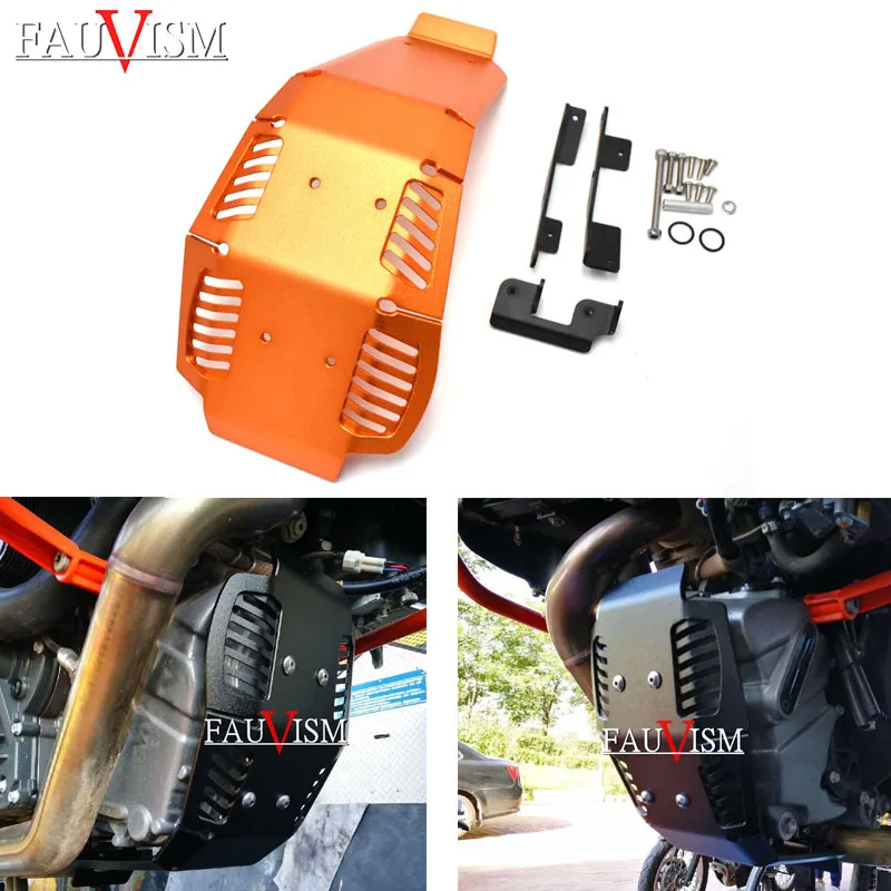 FAUVISM Алюминиевый Защита двигателя Glide мини пластина протектор для KTM 1050 1190 R Adv 1290