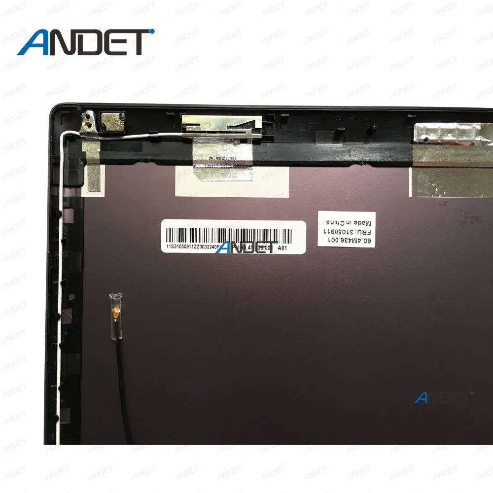 Оригинальный ЖК экран с задней крышкой для Lenovo Z570 Z575 15 6 дюйма ноутбук антенной