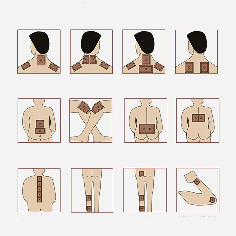 

240pcs/lot Wu Du Mi Fang Balm Muscle Massage Relaxation Neck Back Body Pain Patch MR131