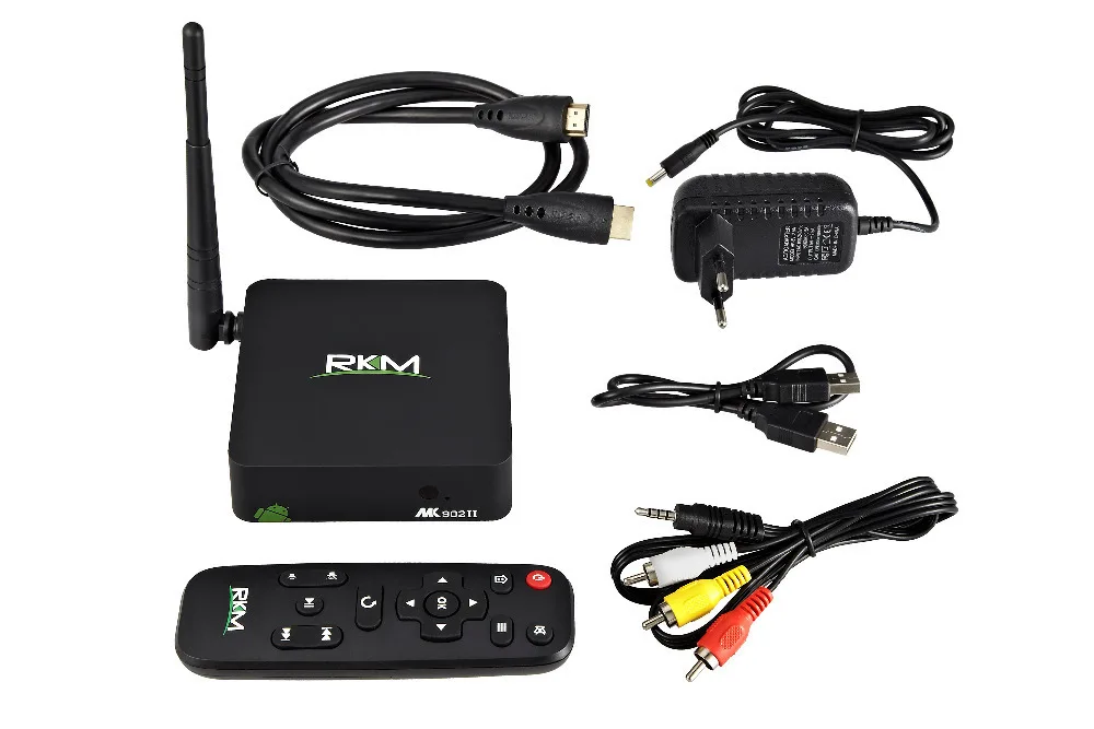 ТВ приставка Rikomagic MK902II четырехъядерный Android 4 RK3288 2G DDR3 16G rom Bluetooth двухдиапазонный