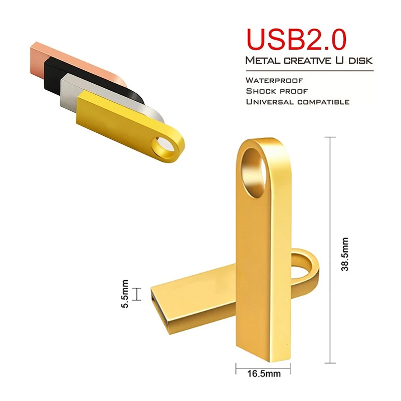 Металлический флеш диск USB 2 0 32 Гб 64 16 128 ГБ 8 Флэшка высокоскоростная накопитель