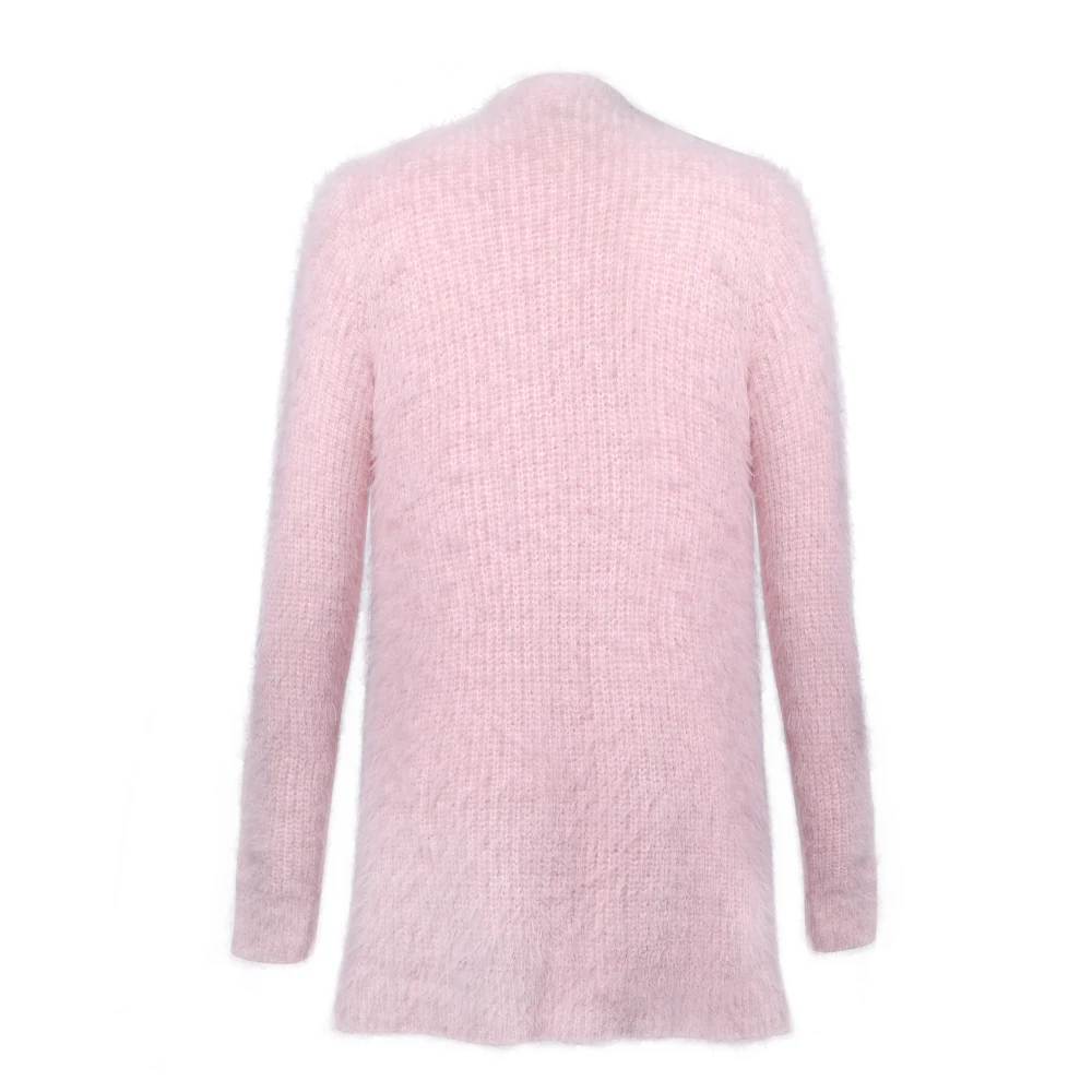 2018 женский свитер с длинным рукавом вельветовый кардиган вязаный пончо для