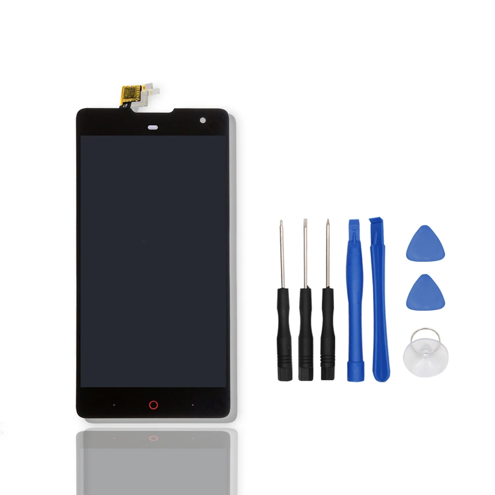 Ocolor для zte Nubia Z7 mini lcd и сенсорный экран в сборе Запчасти Mini NX507J телефон + инструмент