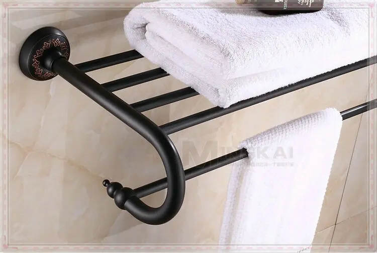 Oil Rubbed Bronze Wall Mounted Towel Rack Bathroom Shelf vasos for jillkets electric water heater | Обустройство дома