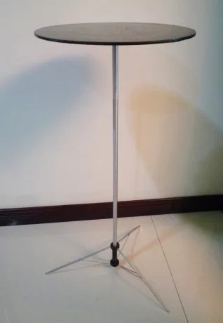 Появляющийся стол Pro круглый складной Волшебные трюки для профессиональной