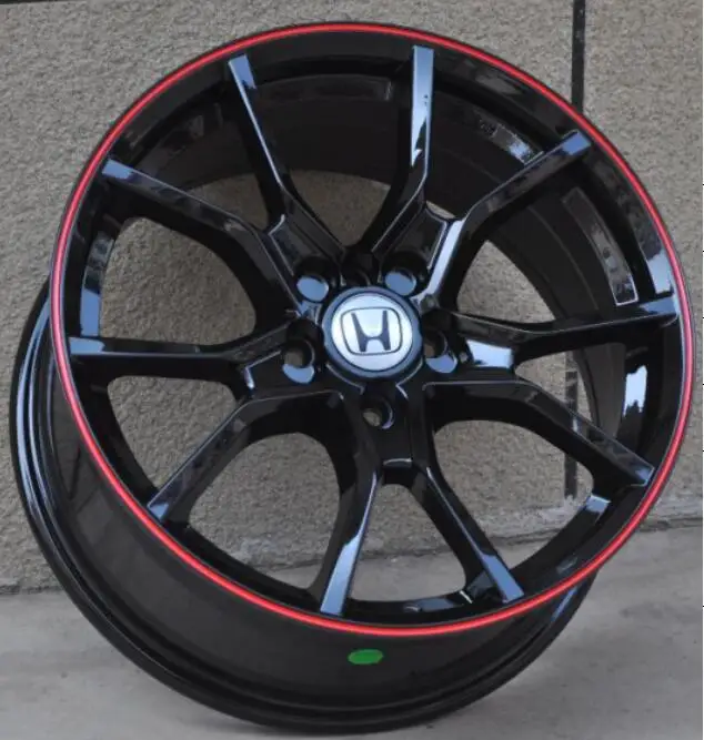 Новые автомобильные колеса 17 дюймов 17X7.5 5x114 3 4X100 из алюминиевого сплава подходят