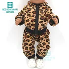 Одежда для кукол 43 см, тигровые кофты и штаны для новорожденных и американских кукол, Детский костюм