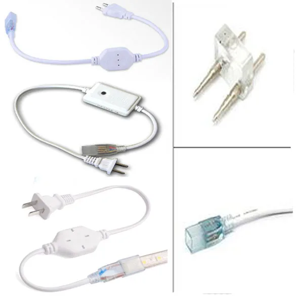 100 комплектов Лучшая цена комплект аксессуаров Светодиодная лента силовой