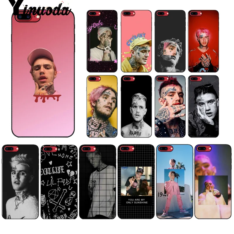 Yinuoda Lil Peep Bo чехол для телефона высокого качества iPhone X XS MAX 6 6s 7 7plus 8 8Plus 5 5S SE