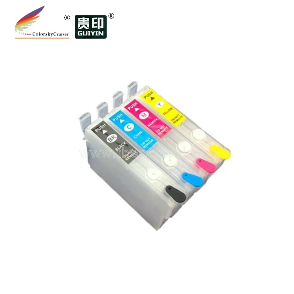 (RCE1241) чернильный картридж для Epson T1241 1244 T124 T 124 Stylus NX125 NX420 BKCMY (с чипом ARC)|ink cartridge|ink