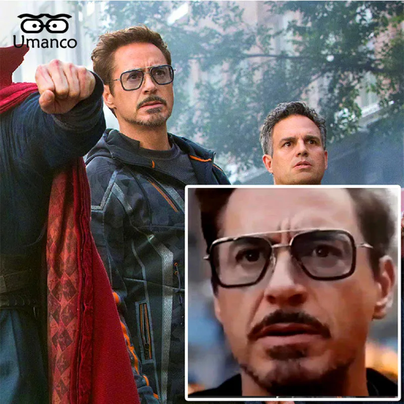 Umanco, новинка, модные солнцезащитные очки от Tony Stark, Человек-паук, пилот, для женщин и мужчин, металлическая оправа, PC Len, дизайнерский бренд, для пляжа, путешествий, подарок