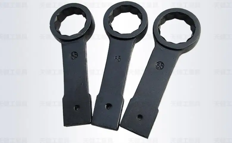 

Percussion plum spanner heavy straight handle single head wrench NO.C0252