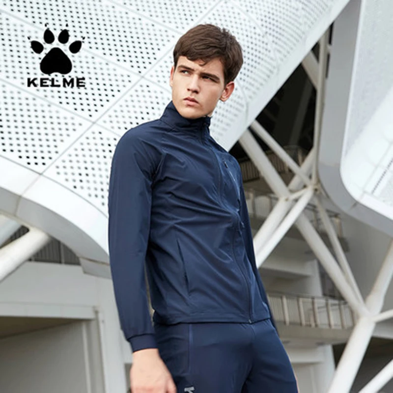 Kelme, Мужская Весенняя Спортивная одежда для бега, бега, фитнеса, бодибилдинга, спортивная одежда для мужчин, 3881212