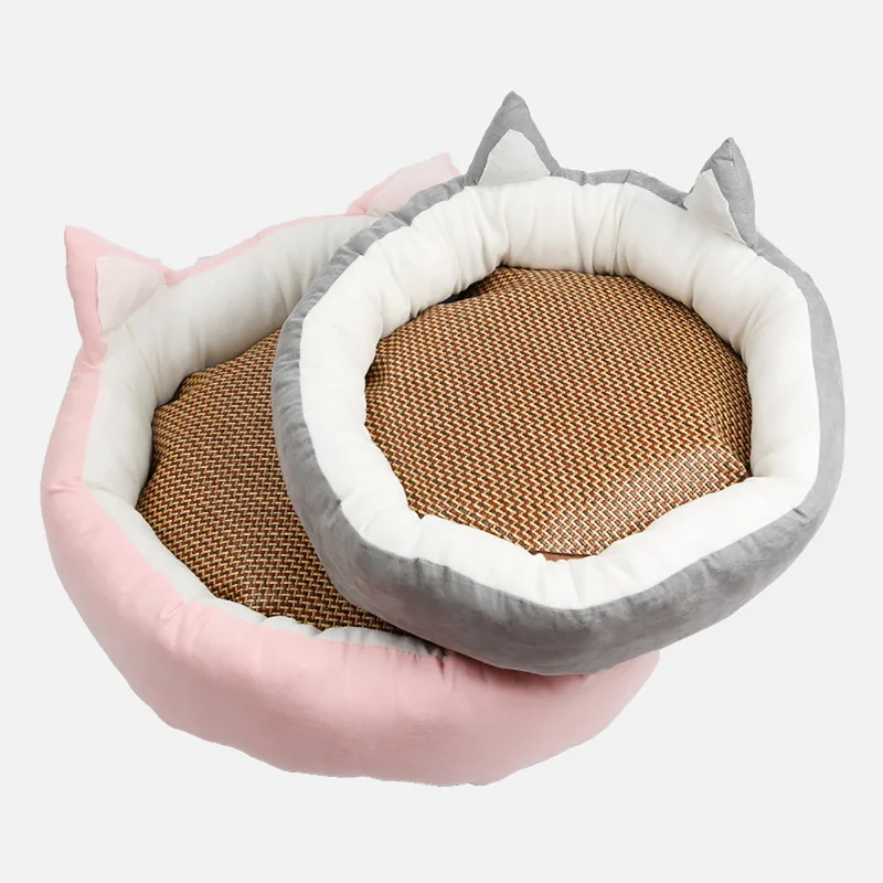 Hoomall кровать для собак теплая хлопковая домашняя мягкая и диван гнездо корзины