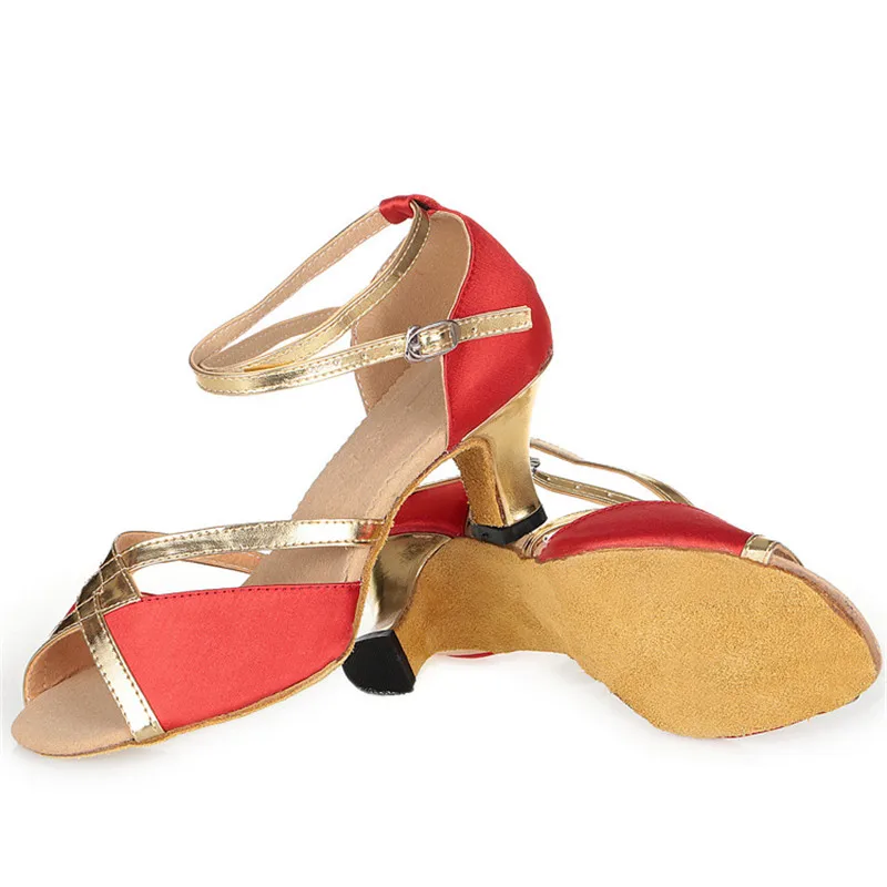 Размер 34 41 женская танцевальная обувь для латинских/бальных танцев/сальсы